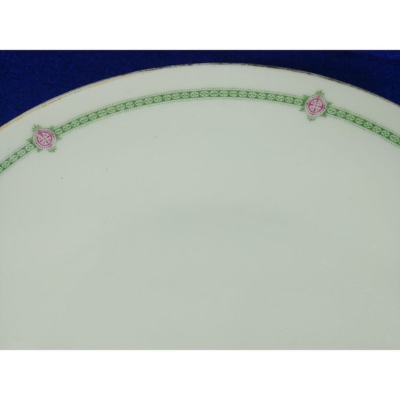 Bavaria Hutschenreuther Porcelain Plate w/ Handles Gold Trimmed 9" - Picture 12 of 12